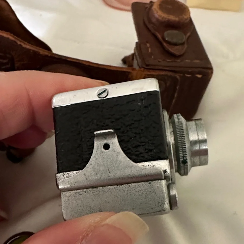 Vintage Subminiature spy Camera in Chrome and Black 📷📸